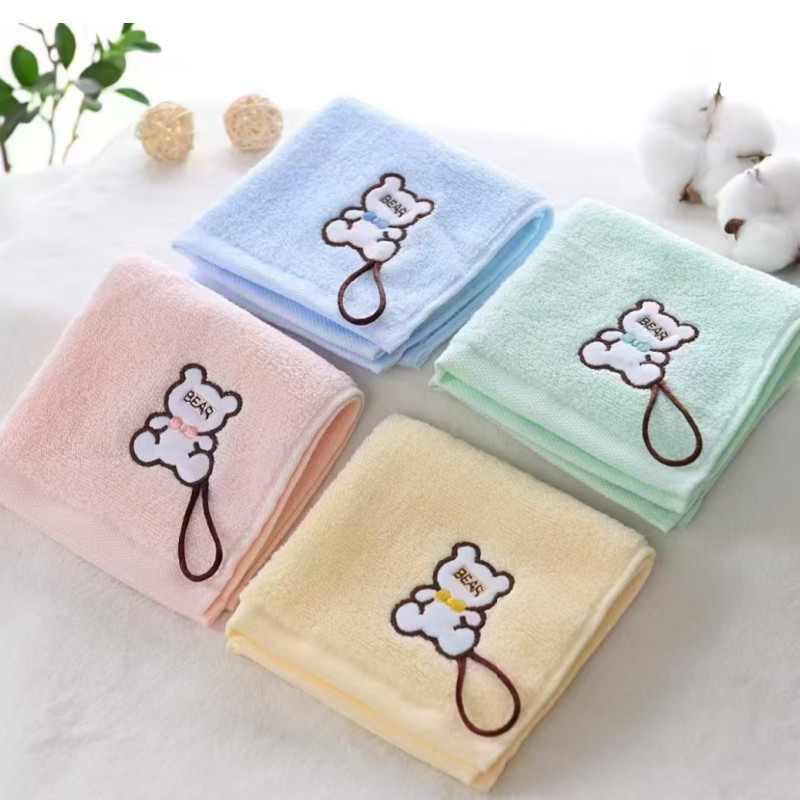 云鹭100%纯棉童巾